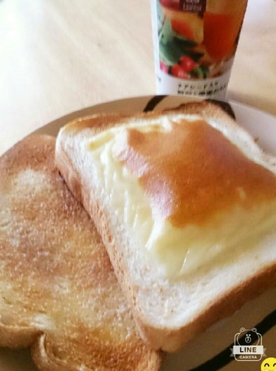 お手軽♡こんがりチーズトースト(^^)♬の写真