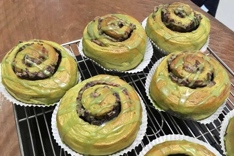 下準備はホームベーカリーで 抹茶あんパン レシピ 作り方 By Takaran111 クックパッド 簡単おいしいみんなのレシピが352万品