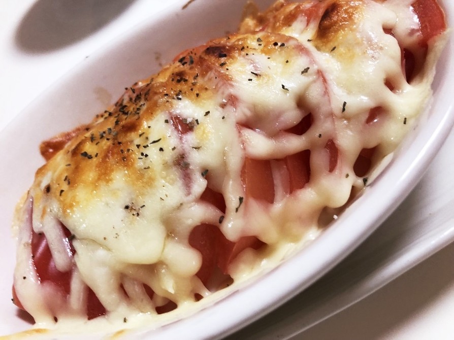 超簡単＊トマトのチーズ焼きの画像