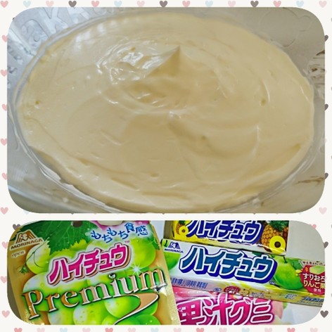 簡単おいしい♡フルーツ味のバタークリーム