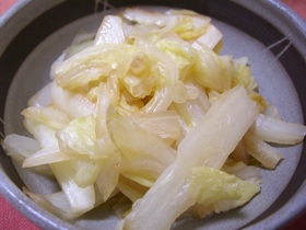 毎日食べれます!白菜だけのヘルシーサラダ