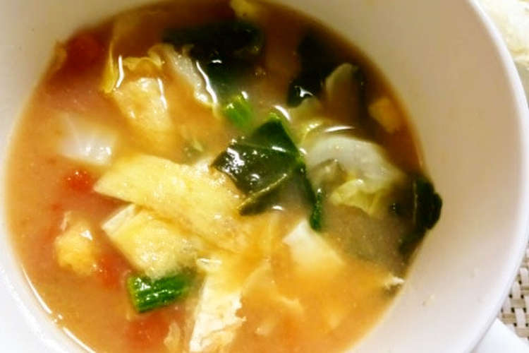 液みそ手間なし ミソストローネ レシピ 作り方 By ミナト氏 クックパッド 簡単おいしいみんなのレシピが357万品