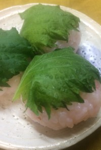 桜色の簡単手まり寿司