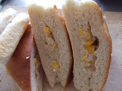 サンドイッチパン（＾ｕ＾）の写真