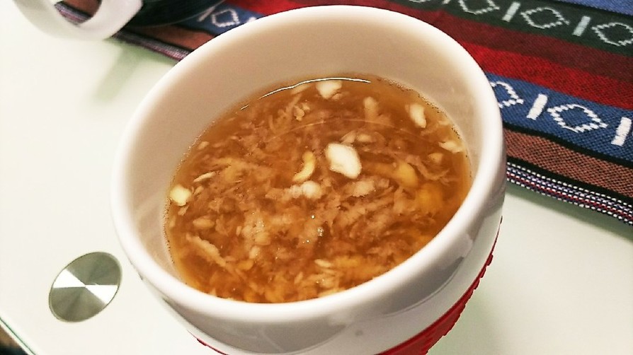 大根生姜湯の画像