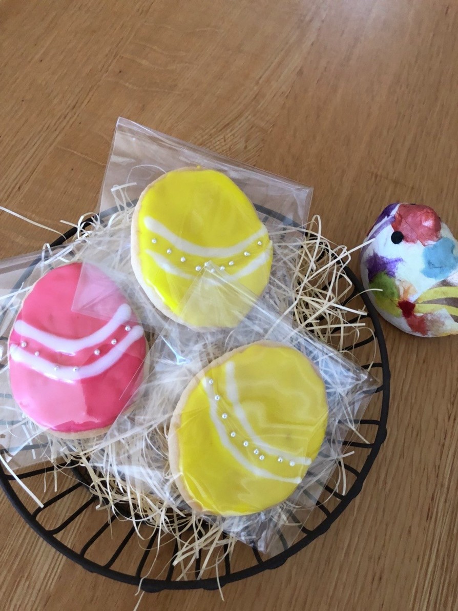 イースターエッグネストクッキーのレシピ