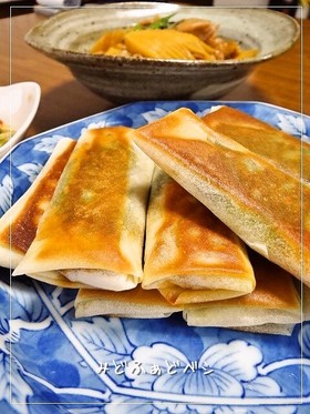 さば缶で✿ピリ辛さばチリ春巻き