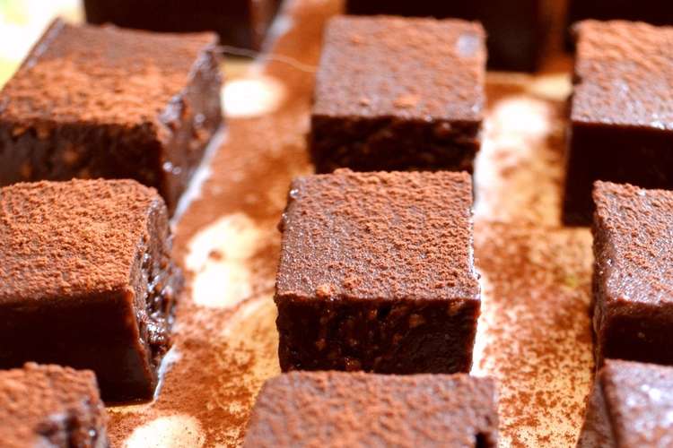 超健康 寒天 ビックリ生チョコ レシピ 作り方 By Spain クックパッド