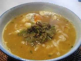 サッポロ艶うどんを使ってダブルカレー☆彡