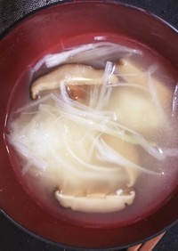 5分で一汁＊簡単韓国風ダシダスープ