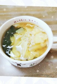 マクロビ☆春キャベツのつぶつぶスープ