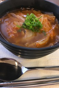 韓国ごはん☆簡単キムチスープ