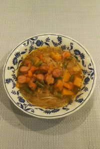 洋風☆春雨スープ