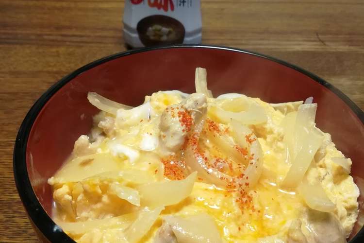 液みそ親子丼 レシピ 作り方 By Koinopiero クックパッド 簡単おいしいみんなのレシピが352万品