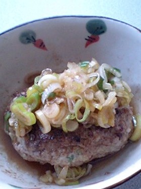 とろける☆簡単和風ハンバーグ