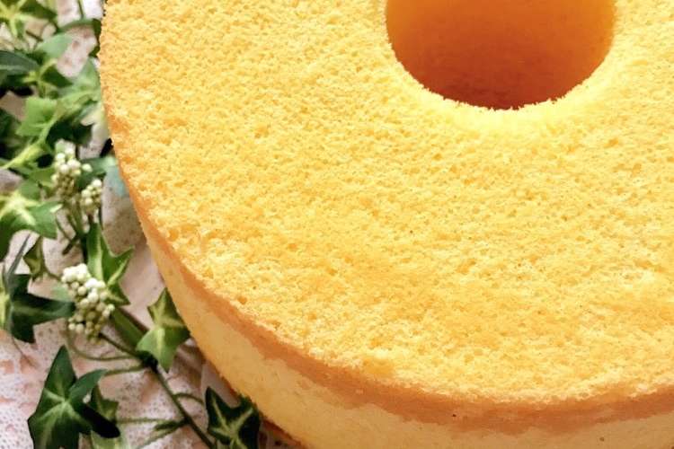 人気 シフォン レシピ ケーキ