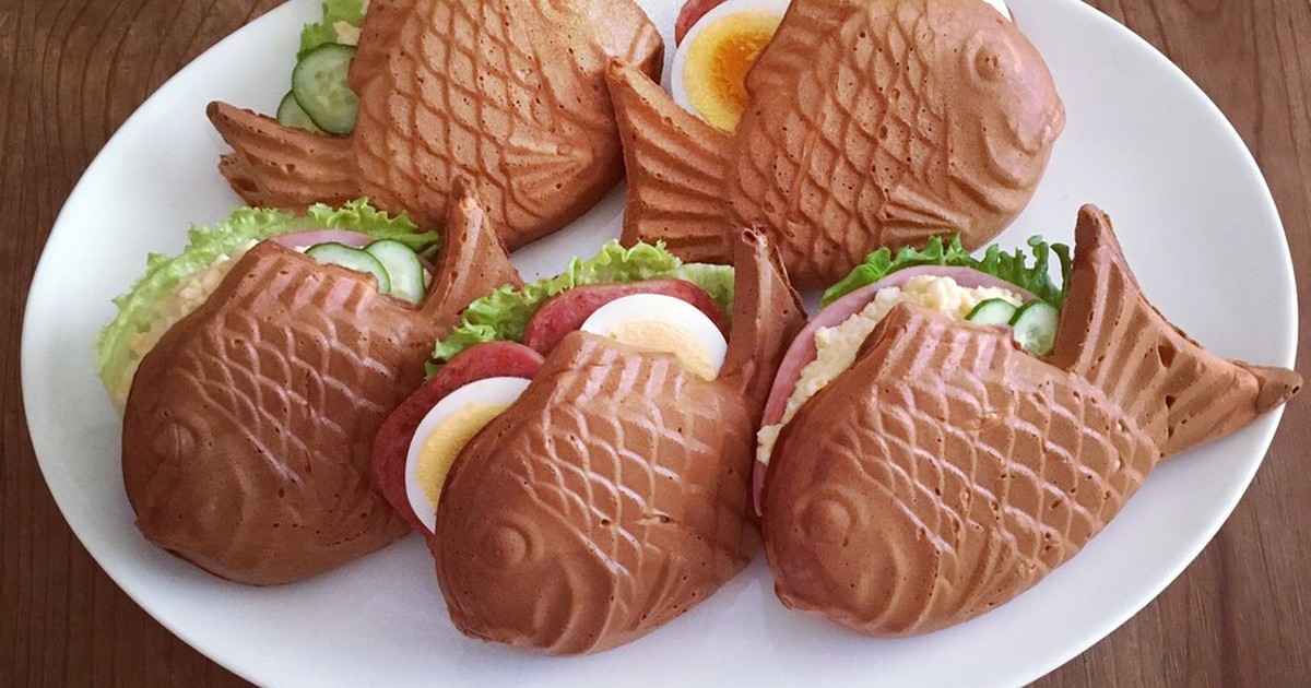 たい焼きサンド レシピ 作り方 By タベナサレ クックパッド