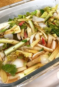 【簡単カフェ飯】★季節野菜のピクルス★