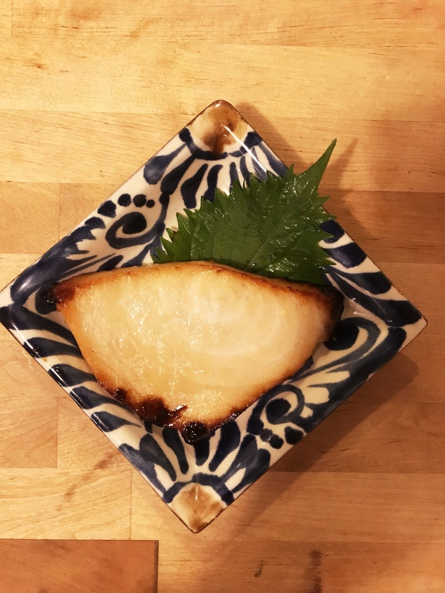 白身魚のメープル味噌漬けの画像