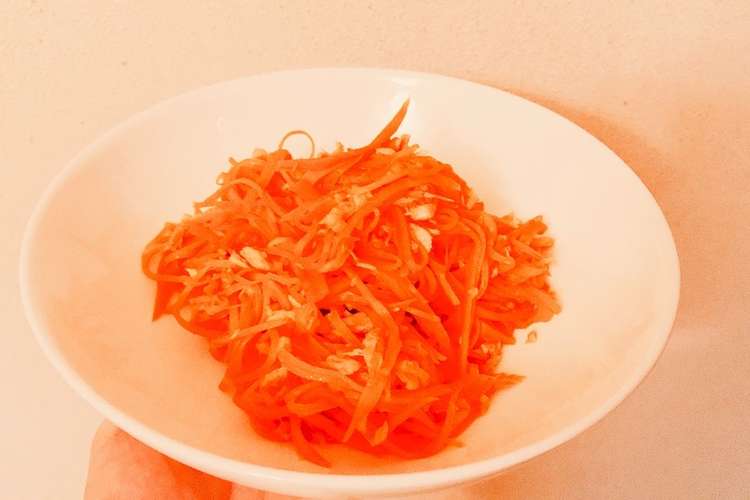 にんじんしりしり 卵不使用 レシピ 作り方 By Amyono クックパッド 簡単おいしいみんなのレシピが366万品