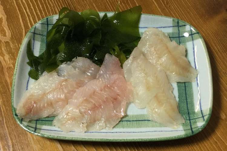 雑な男料理 メバルの昆布締め レシピ 作り方 By シャローフリーク クックパッド
