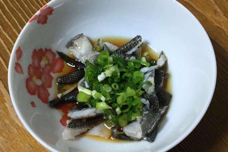 雑な男料理 メバルの皮の湯引き レシピ 作り方 By シャローフリーク クックパッド 簡単おいしいみんなのレシピが361万品