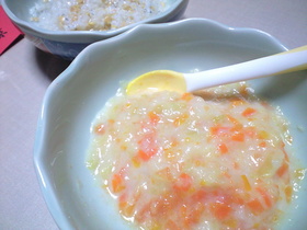 離乳食・初期・中期■野菜とホワイトソース