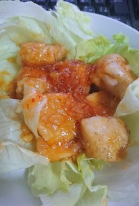 漢のレシピ☆簡単鶏チリ