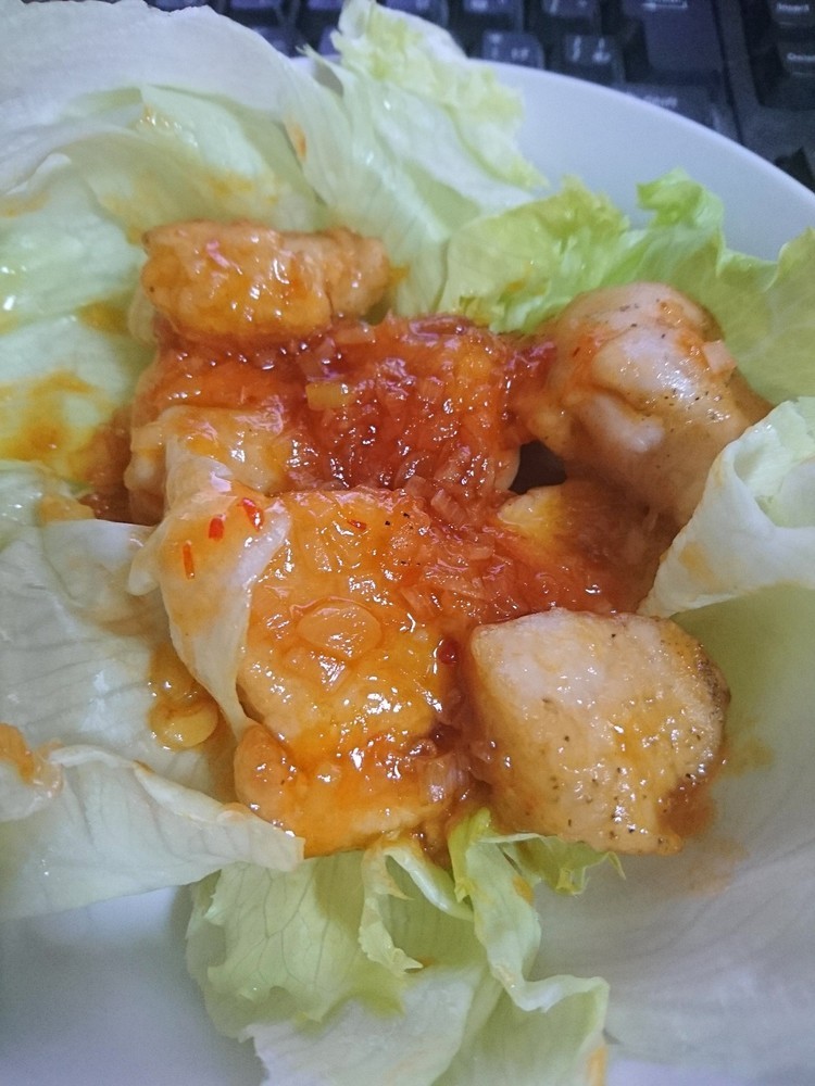 漢のレシピ☆簡単鶏チリの画像