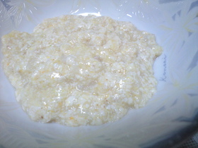離乳食・初期・中期■豆腐がゆ