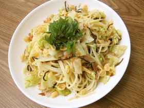 春キャベツのパスタ