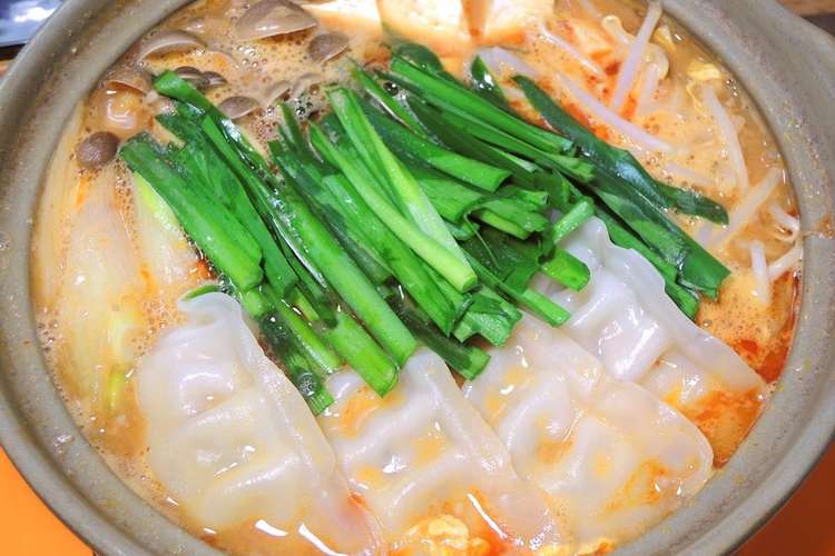家でもキャンプでも 坦々餃子鍋 レシピ 作り方 By 青麺記 クックパッド
