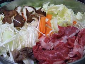 体もポカポカ!すき焼きうどん