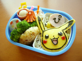ピカチュウ☆お弁当(キャラ弁)
