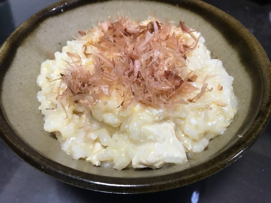 風邪に簡単！栄養満点ささみと卵のおかゆ☆の画像