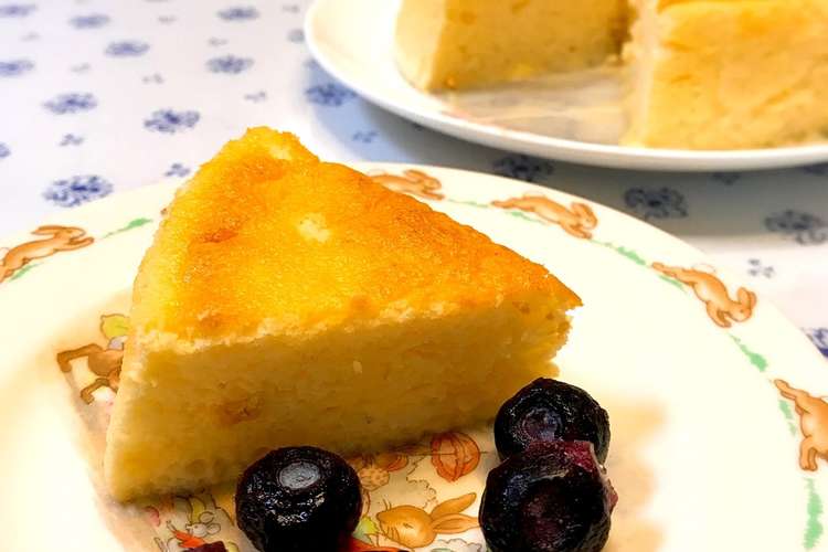 ヨーグルトでヘルシー スフレケーキ レシピ 作り方 By Rinasaka クックパッド 簡単おいしいみんなのレシピが354万品