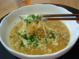 クリーミー.。o○チーズカレーうどん