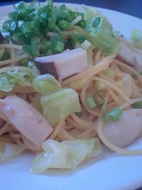 はまる☆焼き肉のたれパスタ