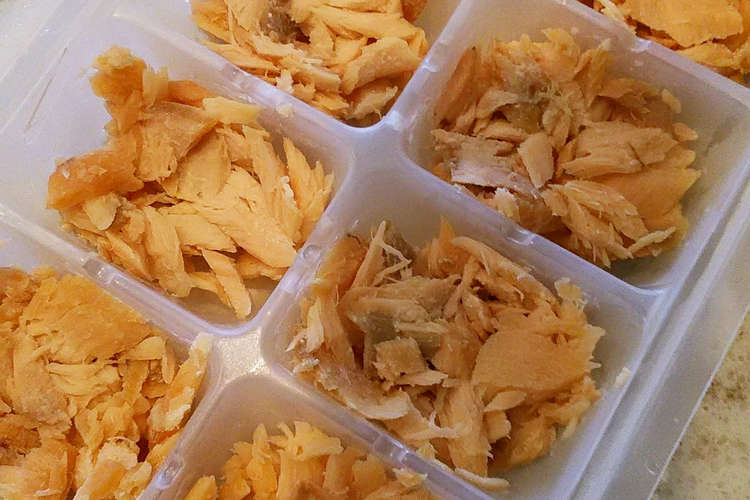 離乳食中期 鮭 フレーク レシピ 作り方 By 晃子ホシ星 クックパッド 簡単おいしいみんなのレシピが360万品