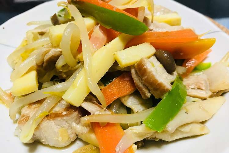 たけのこ入りシャキシャキ野菜炒め レシピ 作り方 By 通風夫の妻 クックパッド 簡単おいしいみんなのレシピが355万品