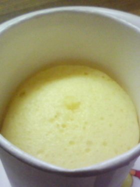 簡単!はちみつ入り☆ふわふわ蒸しパン