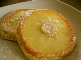りんごのホットケーキ