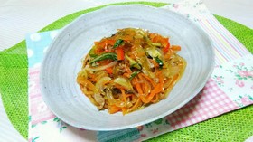 お家ご飯☆簡単チャプチェ風☆