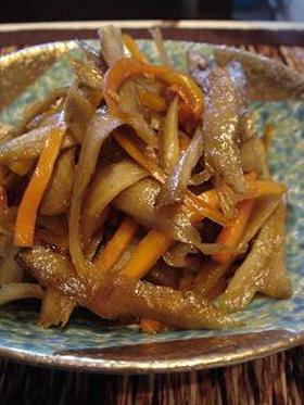 ♥蕎麦屋さんのきんぴらごぼうはおいしい♥