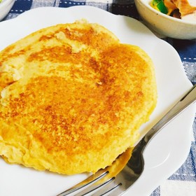 糖質制限!おからと大豆粉のパンケーキ
