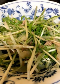 水菜とツナのサラダ♡簡単♡時短