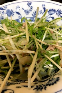 水菜とツナのサラダ♡簡単♡時短