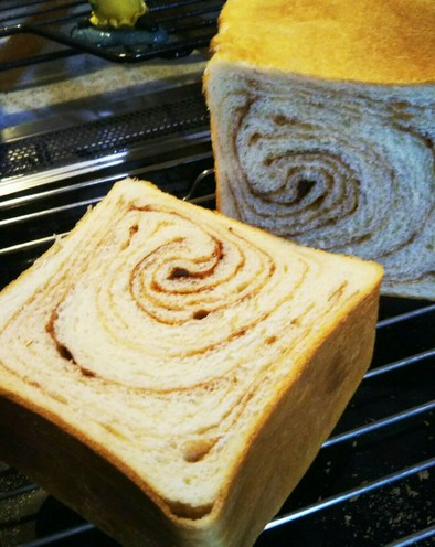 シナモンロール角食パンの写真