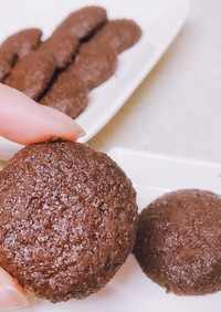 ❁[卵・乳製品不使用]簡単ココアクッキー