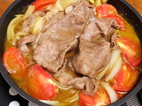 トマトすき焼き